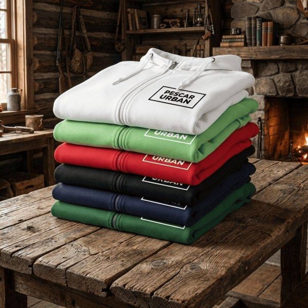 Hanorac Zipper PescarUrban